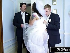 Busty Hungarian Bride-to-be Simony Diamond Fucks Her Husband's Best Dude