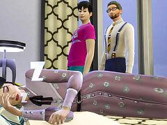 Asian Dad And s. Banging Korean s. Mom After They Had Dinner Together