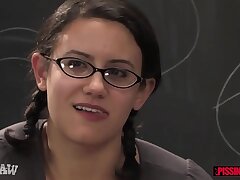 Watching Porno With Dark haired Super hot Mom- Cent Barber