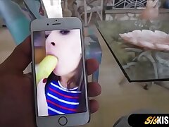 My petite sista can suck cock like a professional bi-atch