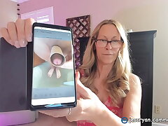 Sexy Cougar Camgirl Jess Ryan Gives An Honest Dick Rating For Thor  jessryan.manyvids.com