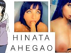 Hinata Ahegao Blowjob - Super hot Cosplay Doll Ginormous globes - Novinha Cosplay NARUTO
