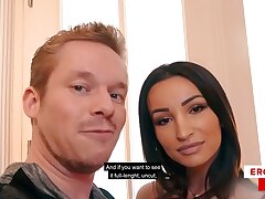 Super-sexy ALYSSIA KENT tempts her fan & and lets him boink her shaven fuckbox every way he likes! (German) &rarr; WHOLE Vid for Free-for-all on alyssia.erotik.com