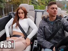 Jaw-dropping stunner Ginebra Bellucci gets plumbed in van with Tommy Cabrio - MOFOS