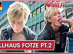 After fellating his dick, MILF Vicky has to offer her moist pussy to the MILF Hunter! I banged this MILF from milfhunter24.com!