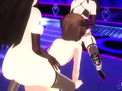 (FemDom) Hermaphroditism nymphs predominate you