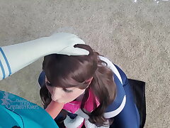 Cosplay Babe Blowjob
