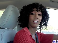 MILFTRIP Wondrous Ebony Cougar Squirted With Steamy Cum
