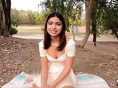 Real Teenagers - Cute 19 Yr Old Latina Shoots Her First Pornography