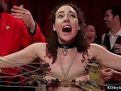 Orgy going knuckle deep and fucking soiree