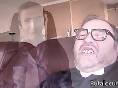 Padre damian y Nicole Enjoy en Putalocura.com
