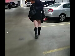 Flashing at the casino