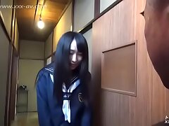 Squidpis - Uncensored Mischievous old asian man fucks hot gf and instructs her daughter
