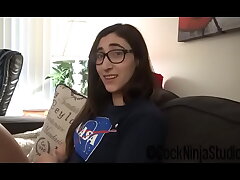 Nerdy Little Step Sister Blackmailed Into Hookup For Trip To Spacecamp Preview - Addy Shepherd