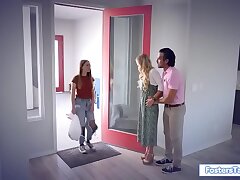 Cougar and step-dad share teenager daughter-in-law