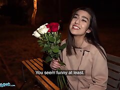 Public Agent Aaeysha gets torn up on Valentines Day in a motel room