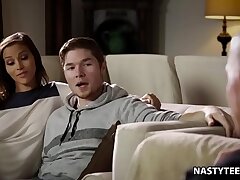 Babe, your best friend's jism tastes great! - Karter Foxx