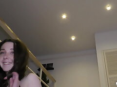 Schoolgirls fuck ! roommate (  smoked and had sex )