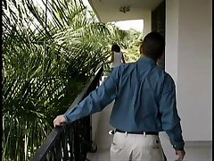 She is moaning while cornrows hair fellow licks and pummels cunt