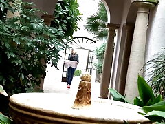 Public Blonde Cindy Sun with big tits luvs ass fucking bang-out