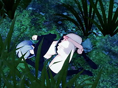 Nier Automata - Yorha 2B Gets Ravaged In The Forrest