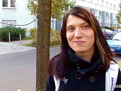 GERMAN School Gal PICKUP AND FUCK BY XXL Stiffy Audition