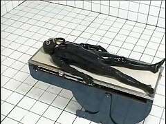 Guy with only his implement uncovered gets boinked by 4 nurses