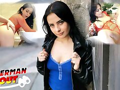 GERMAN SCOUT - Little GIRL MARIA PICKUP AND Tough CASTING SEX