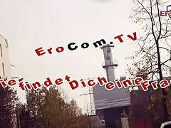 German platinum-blonde pick up online for a spontaneous pummel meeting outdoor