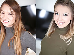 TAYLOR SANDS & AKARRA SUMMERS Demonstrate OFF THEIR Figures AND Deepthroat Schlong