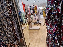Risky Public Showcasing Boobies I Show my Boobies to a man working in SM Department Store Real Stranger