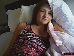 Natural udders teen stepsis gets fucked rigid by ample fuckpole
