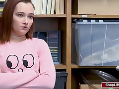 Shoplifter fucked after getting caught
