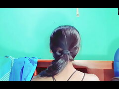 Yankee childminder fingering with good-sized dildo - indian sex , desi bhabhi , Hindi