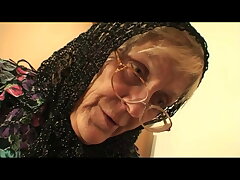 Duo of Grandmas Fucks with Teenager