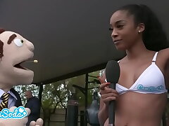 Undergarments grappling with sport and ig models with big ass and fun bags