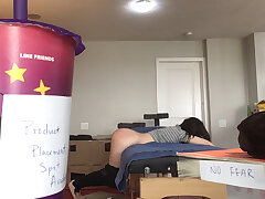 Legit Korean RMT Intern Lured into Giant Cock 6th Appointment PT1