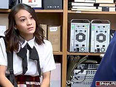 Chinese student steals and gets fucked
