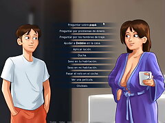 Summertime Saga Cap 11 - Pummeling My Stepmom In My Couch