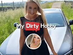 Taiga LaLoca Gets More Than A Camper Rail While She Hitchhikes She Gets A Big Load On Her Pussy - MyDirtyHobby