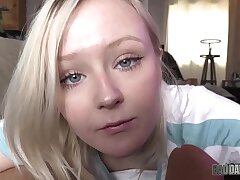 Diminutive Towheaded Teenie GETS FUCKED BY HER FATHER! - Featuring: Natalia Queen
