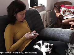 sharlotte finally providing it up letting me fuck her and cum in her facehole but she hates bang-out