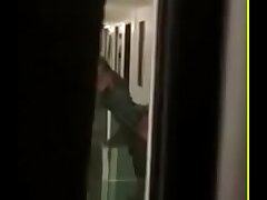Caught on Balcony
