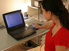 Fucking my stepsister when her husband embark to join us - 90's retro