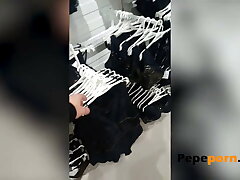 Shopping mall suck off before her BUTTHOLE-DRILLING! Maria wants to be a queen of kink