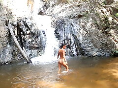Scorching Duo shagging in the Jungle - Outdoor Fuck-fest