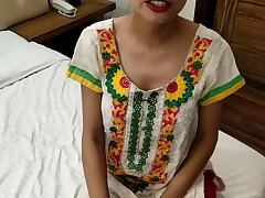 Desi Molten Step Sista having sex privately with Step brother-in-law in Hindi audio Dirty talk - privately record his night