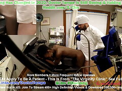 Virgin Rina Arem Gets Deflowered In A Clinical Way By Therapist Tampa As Nurse Stacy Shepard Watches, Helps The Deflowering