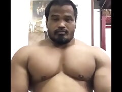 Massive thai bull [tags: muscle, bodybuilder, Asian, beefy, massive, thick, pecs, pec flexing, pec bouncing, chest, posing, flexing, hunk, muscular, off season]