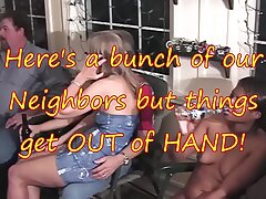 Home flick of FUCK Soiree we had